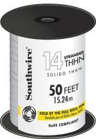 5FZY2 Building Wire, Stranded, 14AWG, 0.109, White