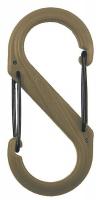5GAM2 Carabiner Clip, 10-3/8 In., Plastic, Brown