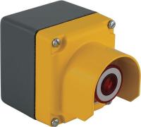 5GEL0 Emer Stop Station, GY/YLW, w/30mmPush/Pull