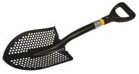 5GEZ7 Round Point Shovel, 16 In. Handle, 14 ga.