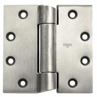 5GJN8 Hinge, Steel, Finish Satin Chrome, H 4 In.