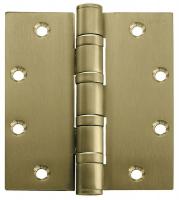 5GJG8 Hinge, Steel, Finish Brass, H 4 1/2 In.