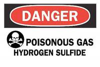 5GL47 Danger Sign, 10 x 14In, R and BK/WHT, ENG