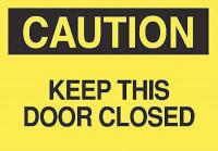 5GN03 Caution Sign, 10 x 14In, BK/YEL, ENG, Text
