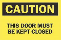 5GN12 Caution Sign, 10 x 14In, BK/YEL, ENG, Text