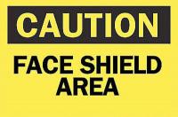 5GN73 Caution Sign, 7 x 10In, BK/YEL, ENG, Text