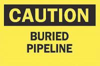 5GP84 Caution Sign, 10 x 14In, BK/YEL, ENG, Text