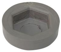 5GRR1 Floor Protector Cap, 1 x 1, PK4