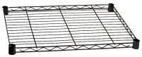 5GRX7 Wire Shelf, 24 x 24 in., Black