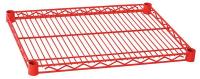 5GRV7 Wire Shelf, 48 x 18 in., Red