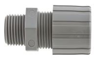 5GTF5 Cord Connector, NPT, 0.38-0.50 In, Gray