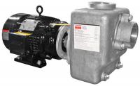 12N813 Centrifugal Pump, Self-Priming, 5 HP, SS