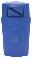 5GUP8 Recycling Receptacle, Blue, 21G