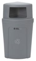 5GUR1 Recycling Receptacle, Grey, 21G