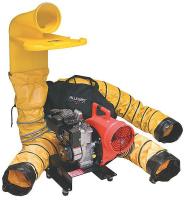 5GVU3 Confined Space Blower, Gasoline, 19&quot;
