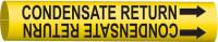 5LET3 Pipe Markr, Condensate Return, 6to7-7/8 In