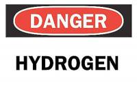 5HG74 Danger Sign, 10 x 14In, R and BK/WHT, ENG