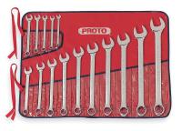 5HL62 Combo Wrench Set, 5/16-1-1/4 in., 15 Pc