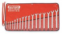 5HL65 Combo Wrench Set, Antislip, 7-24mm, 18 Pc