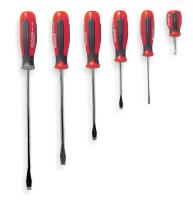 5HM71 Screwdriver Set, Combo, Black, 8 Pc