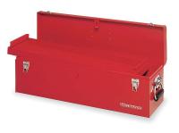 10J164 Portable Tool Box, 30 Wx 8 Dx 9 H, Stl, Red