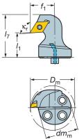 5HMA3 Turning Tool, 570-SDUCR-20-07-EX