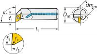 5HMY0 Internal Boring Bar, A10R-SDUPR 2-R