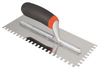 5HXD7 Notched Floor Trowel, SS, 11x4 1/2In