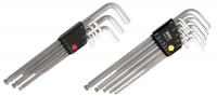 5HYN0 Ball End Hex Key Set, 0.050 - 10mm, L-Shpd