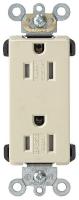 5HYX5 Recep, Duplex, Decora, 5-15R, Tamper Res, IV