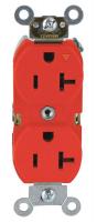 5HZD5 Iso.Grnd Receptacle, IndGrade, 5-20R, Red
