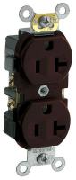 5HZH0 Receptacle, Duplex, 5-20R, 125V, Comm., BR