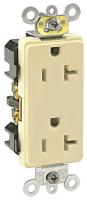 5HZH5 Recep., Decora Duplex, 5-20R, 125V, Ind., IV