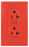 5HZJ9 Recep., GFCI Duplex, 5-20R, 125V, Comm., RD