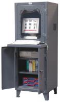 5HZR5 Computer Cabinet, W 26 In, D 36 In, H 72 In