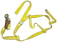 5JDT9 Wheel Strap, Ratchet, 29ftx2In, 3300lb, PK2