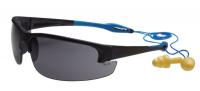 5JDV6 Safety Glasses, Gray, Antifog