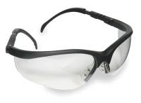 5JE24 Safety Glasses, Clear, Scratch-Resistant