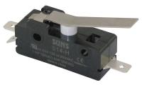 5JEG7 Snap Switch, 25A, 1 NO, 1 NC, Hinge Lever