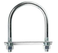 5JEY2 U Bolt, Stl, Pipe Sz 1 1/2 In, PK10