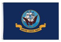 5JFD9 US Navy Flag, 5x8 Ft, Nylon