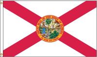 5JFG4 Florida Flag, 5x8 Ft, Nylon