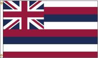 5JFG8 Hawaii Flag, 5x8 Ft, Nylon