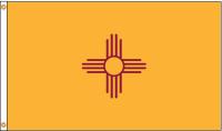 5JFL8 New Mexico Flag, 5x8 Ft, Nylon