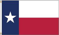 5JFR1 Texas Flag, 4x6 Ft, Nylon