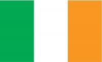 5JFW5 Ireland Flag, 3x5 Ft, Nylon