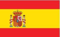 5JFY0 Spain Flag, 3x5 Ft, Nylon