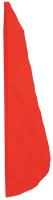 5JFZ5 Feather Flag, 2x8 Ft, Red