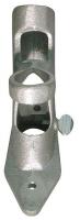 5JGD2 2-Way Bracket, 3in, Cast Aluminum, Silver