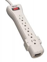 5JK41 Surge, 7 Outlet, 6 Ft Cord, RJ11
